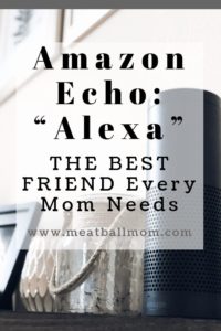 Making Mom friends can be tricky.  Sometimes it's easy, but often it’s downright awkward. The Amazon Echo (Alexa, as I call her) will not only be a huge lifesaver for you and your family, but she'll instantly become your new best mom friend. #amazonfinds #amazonecho #amazonechodot #amazonechotips #amazonechoshow #echodothacks #alexa #alexaecho #alexaechotricks #momsbestfriend #giftideas