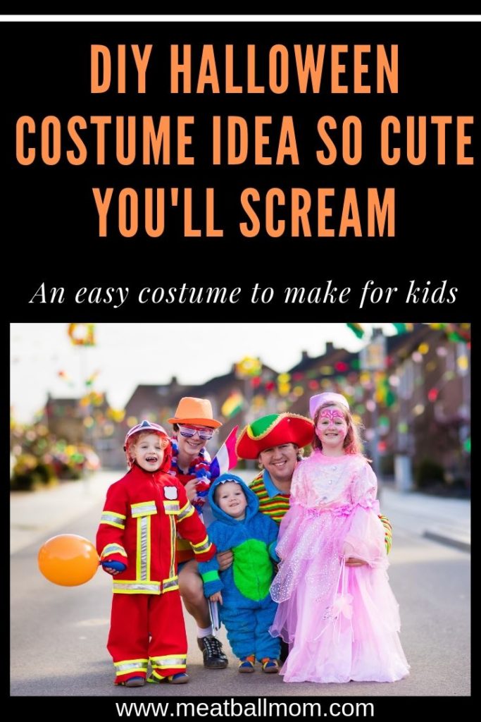 A DIY Halloween Costume Idea so Adorable it Will Make You Scream