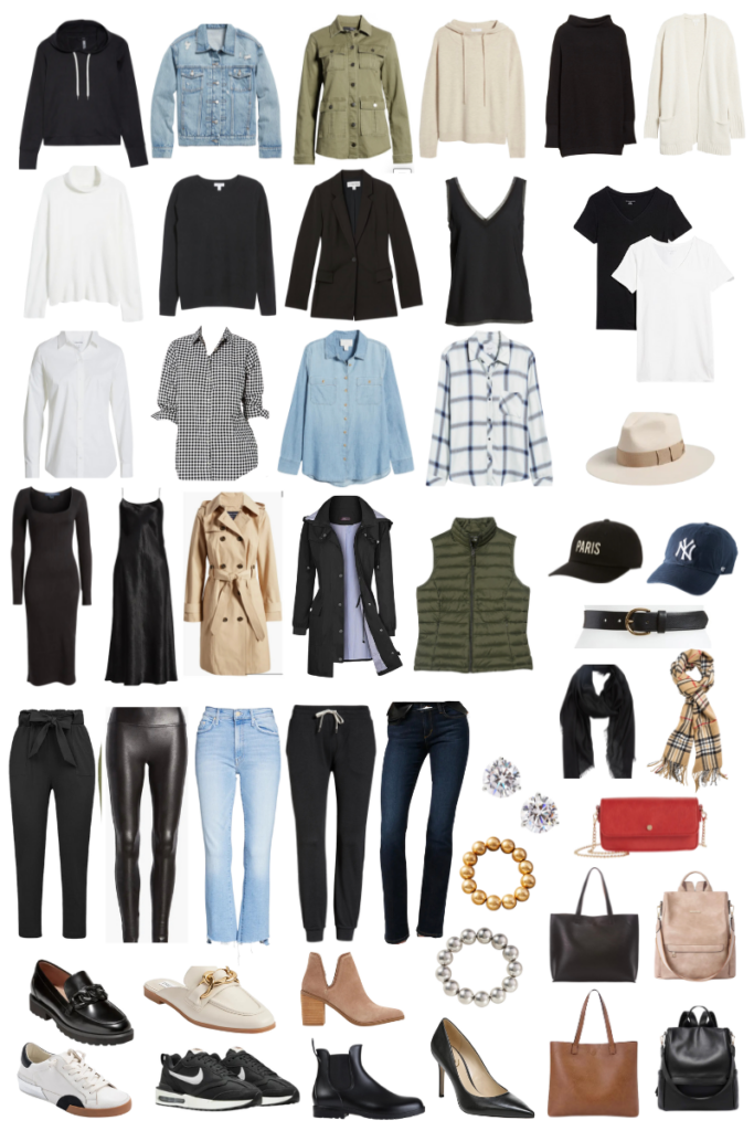 fall-capsule-wardrobe-for-busy-moms-collage