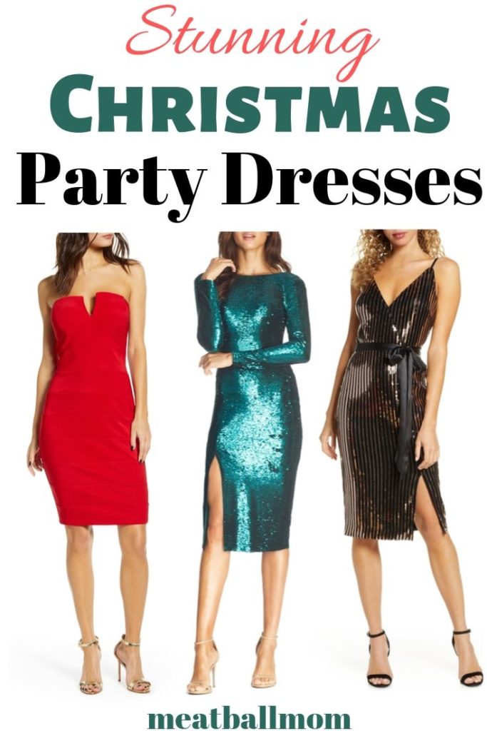 The Most Stunning Christmas Party Dresses This Year - Meatball Mom