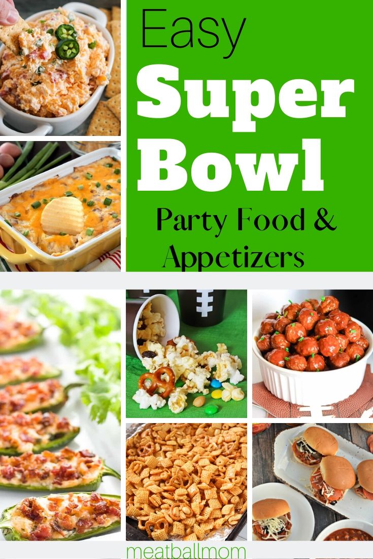 Super Bowl Food that will Make a Game Day Touchdown - Meatball Mom