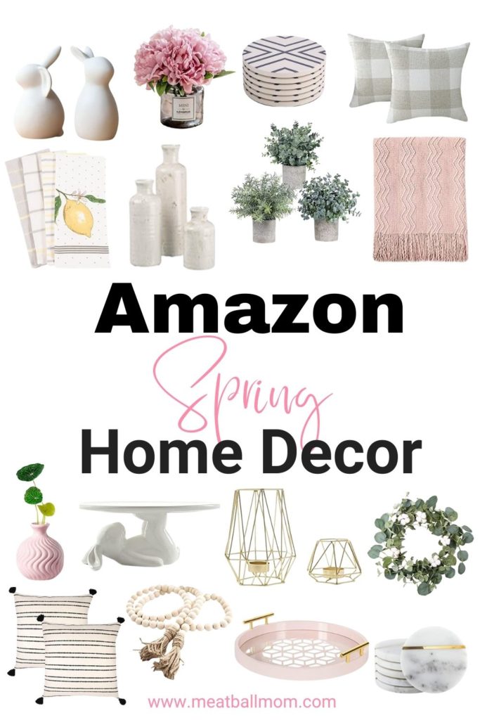 Spring & Easter Home Decor from Amazon #springdecor #springhomedecor #amazonhomedecor #amazonhome #easterdecor #easterdecorations