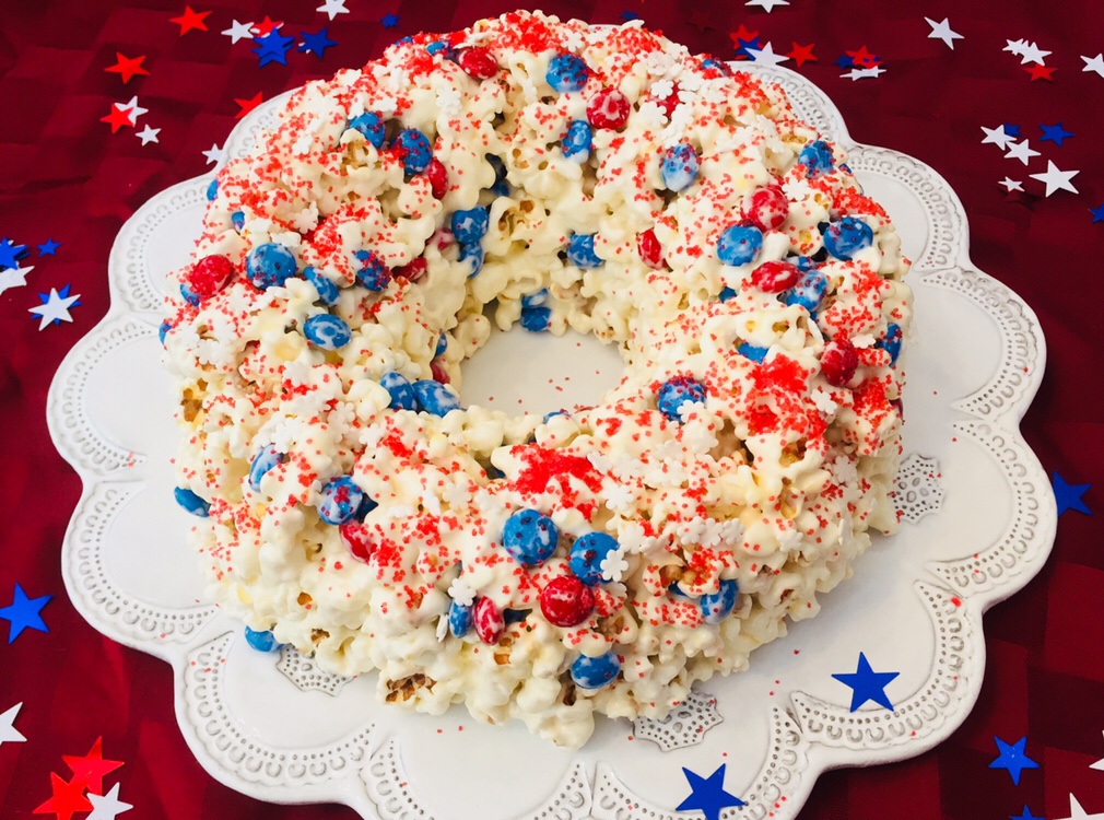 4th-of-july-desserts-patriotic-popcorn-cake