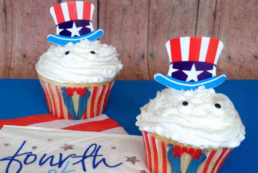 4th-of-july-desserts-uncle-sam-cupcakes