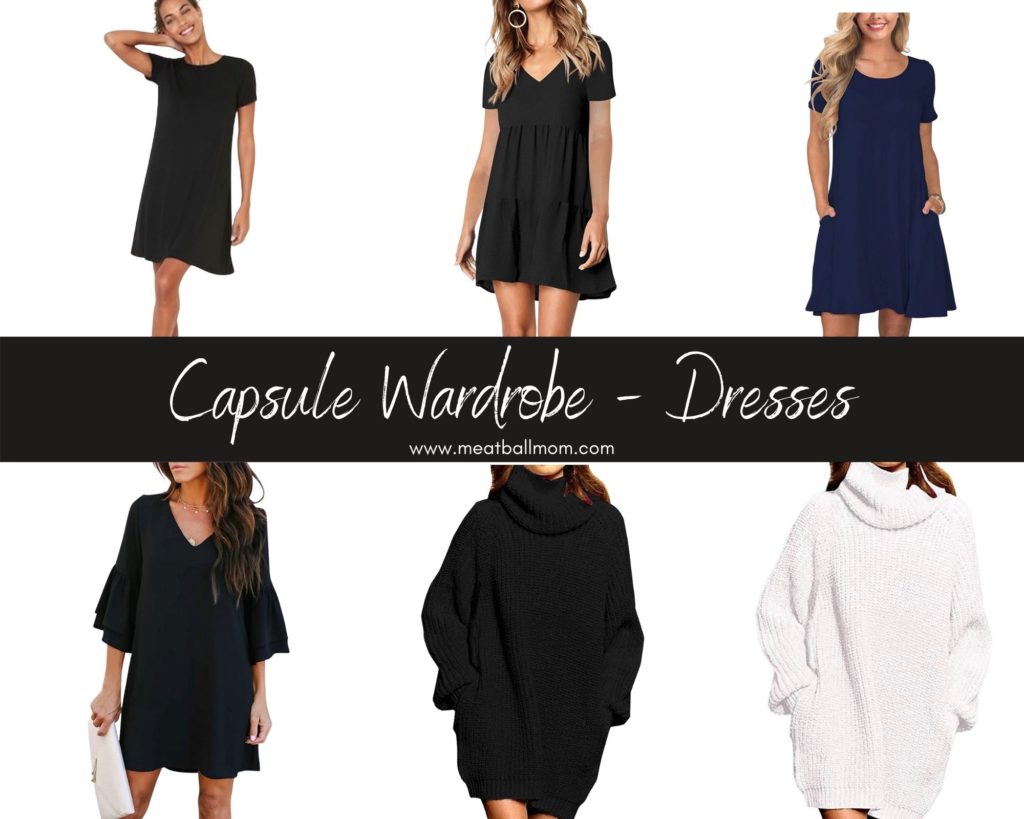 capsule-wardrobe-dresses-collage