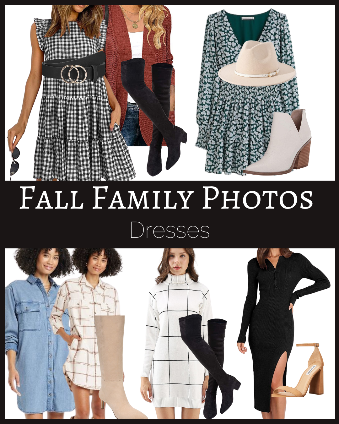 Fabulous Fall Family Photo Outfits - MeatballMom