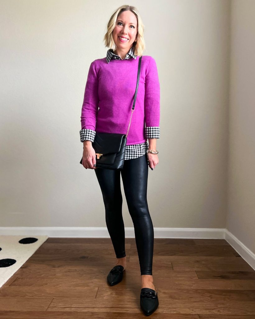The Art of Versatility: Spanx Faux Leather Leggings Styled 3 Ways