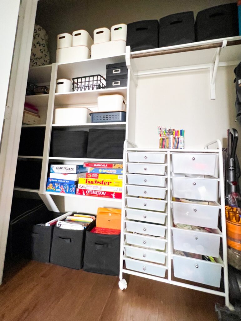 organize office closet